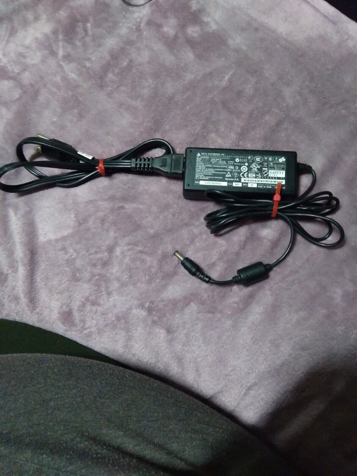 *Brand NEW*Genuine Delta Electronics 19V/3.42A AC Adapter Round Barrel(Model: SADP-65KB B)Power Supply